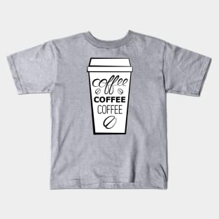 Coffee Addict Kids T-Shirt